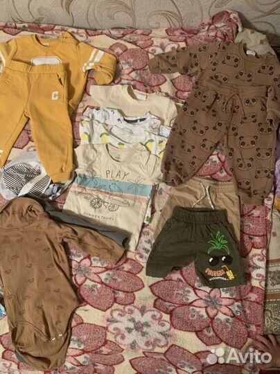 Вещи пакетом на мальчика 80- 86