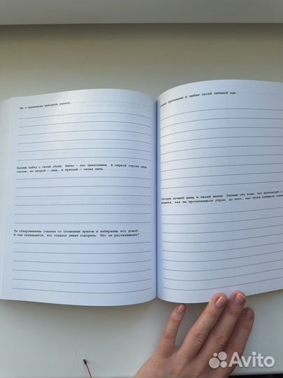 Книга - тетрадь начинающего писателя