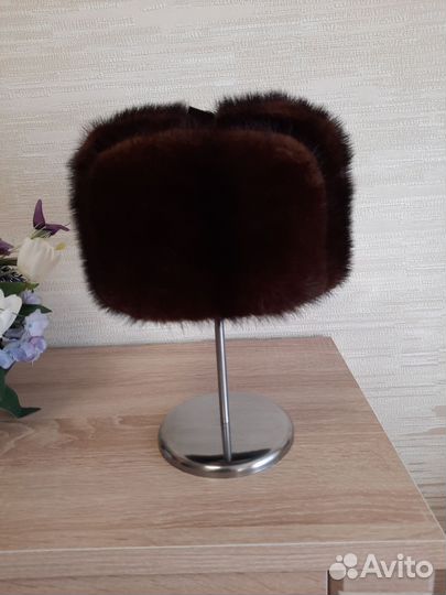 Мужская зимняя шапка 58 размер