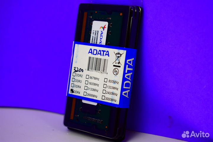 Оперативная память adata DDR4 3200MHz 8GB sodimm