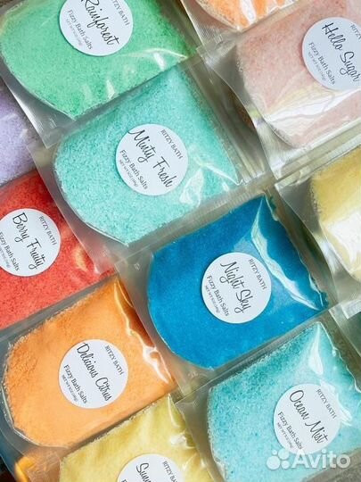 Бомбочки, соль для ванны