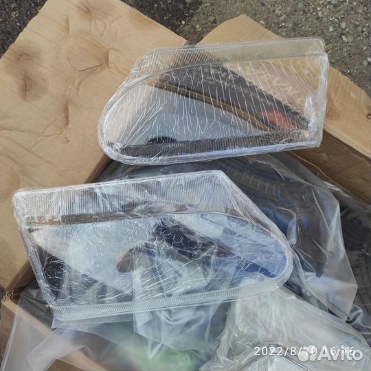 Стекло фары ваз 2114 2113 2115 гладкие