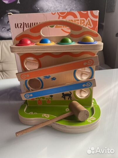 Развивающая игрушка деревянная