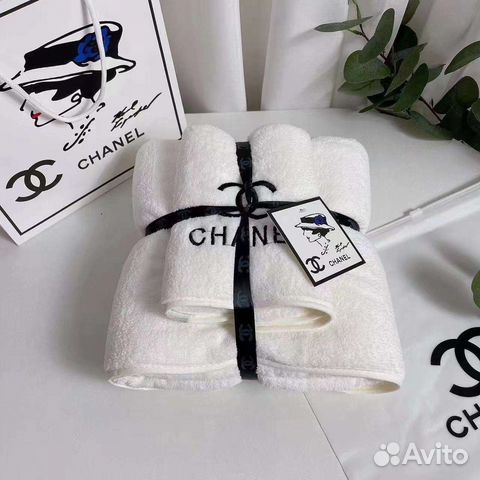 Полотенце 2шт Gucci Hermes Chanel Dior