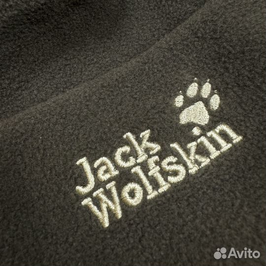 Jack Wolfskin флисовая шапка бини оригинал