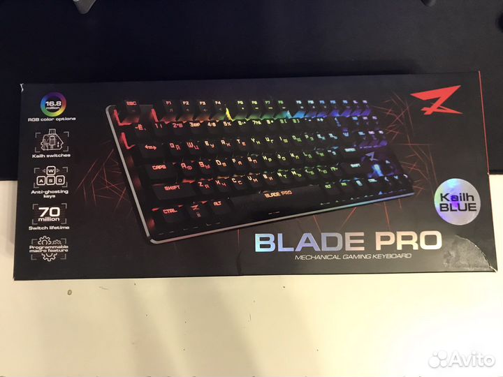 Игровая механическая клавиатура Zet Gaming