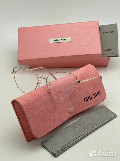 Очки имиджевые miu miu