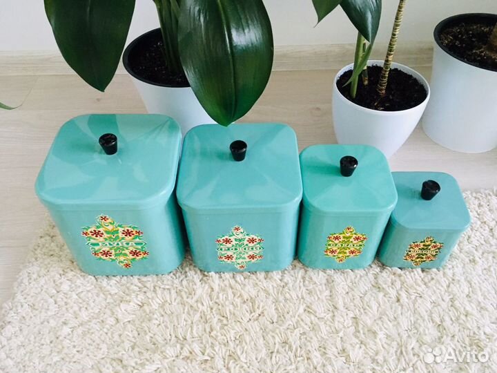 Банки для сыпучих продуктов Винтаж СССР