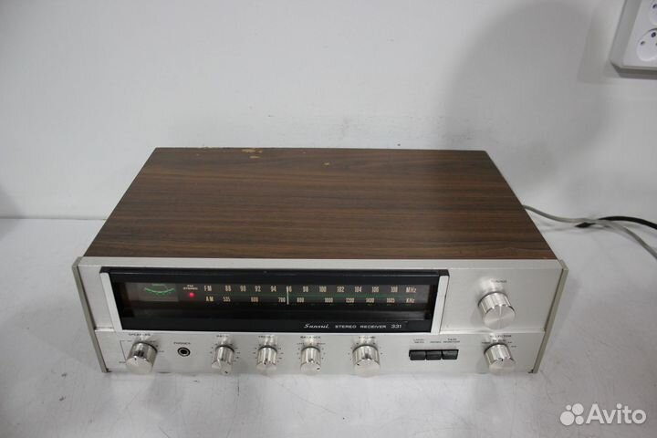 Sansui 331 Стерео Ресивер Japan