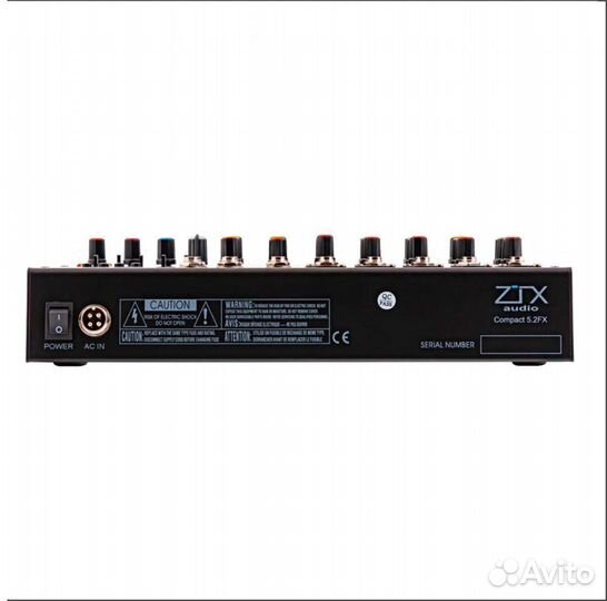 ZTX audio Compact 5.2Fx микшерный пульт