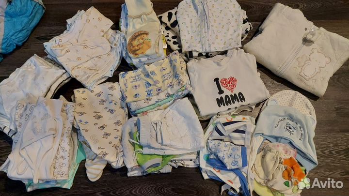 Продам пакетом детские вещи