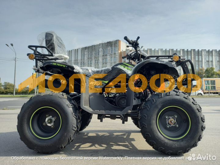 Квадроцикл взрослый rato R10 спинка/диск + шлем