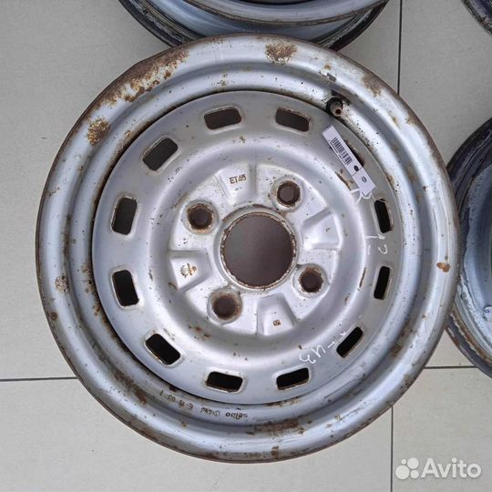 Диск металлический daewoo matiz r13 разболтовка 4