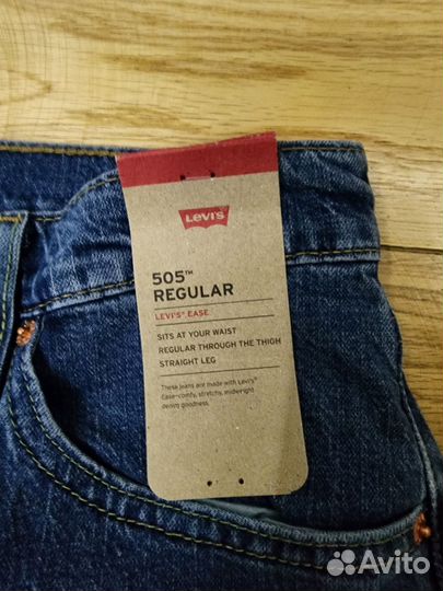Джинсы Levis 32/34 оригинал новые 505