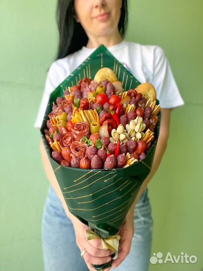 Мужские съедобные букеты