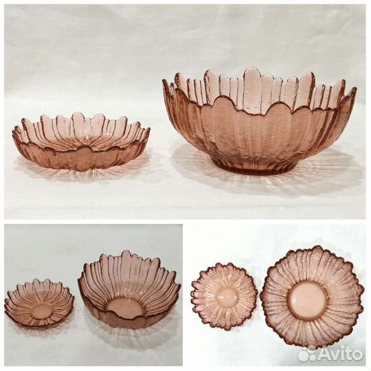 Посуда из цветного стекла, СССР