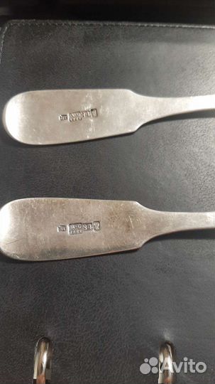 Ложки серебряная 1882 г. (Серябро 84 проба)