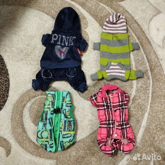 Одежда для маленьких собак, дождевик, комбинезон