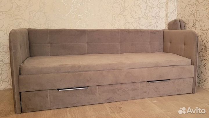 Мягкая Детская Кроватка Bondo с доп спальным