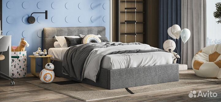 Кровать Белла 140/160х200 с подъемным механизмом