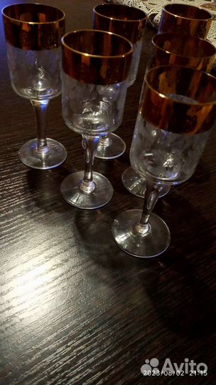 Фужеры хрцстальные СССР