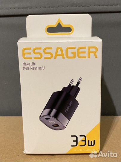 Быстрое зарядное устройство Essager 33W