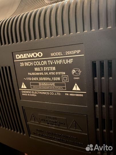 Телевизор daewoo