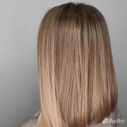 Окрашивание волос, стрижка