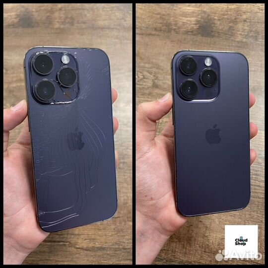 Замена заднего стекла iPhone