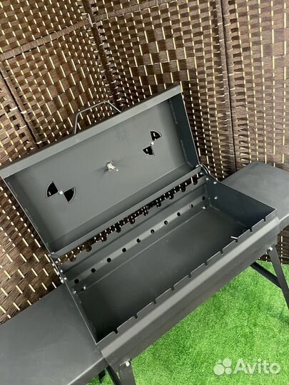 Мангал гриль коптильня