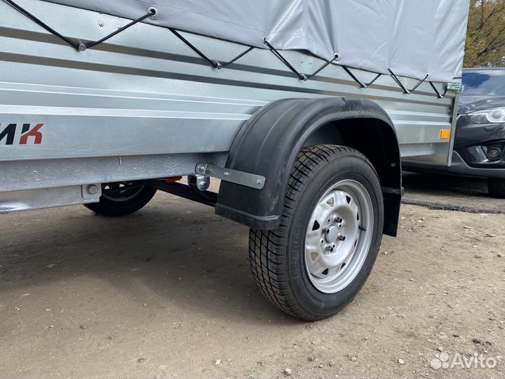 Прицеп Эксперт 2,5х1,3 с тентом 1,0м в Ульяновске