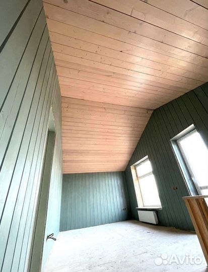 Доска Имитация бруса крашенная