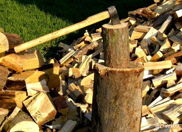 Дрова колотые