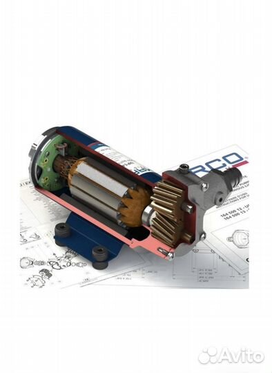 Насос шестеренный UP-14 24В Marco