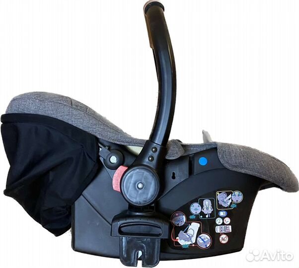 Коляска luxmom 3 в 1