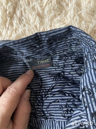 Рубашка для мальчика 110 next