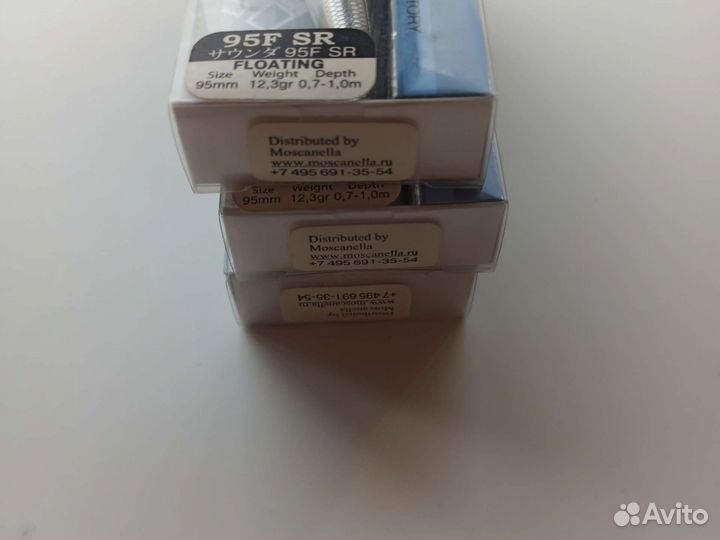 Воблер pontoon 21 saunda 95F SR