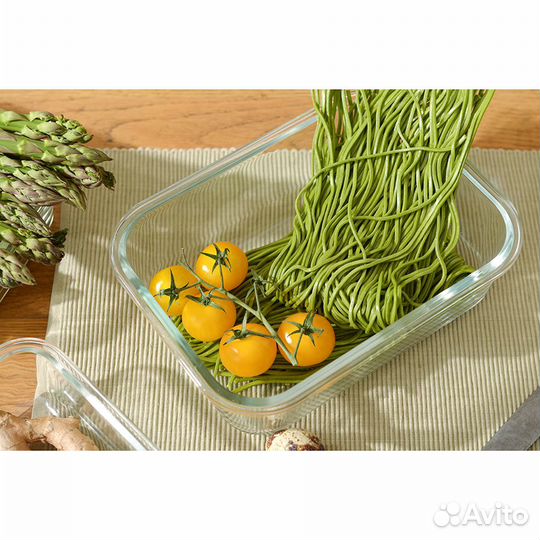 Контейнер SMART Solutions с крышкой из бамбука, 1