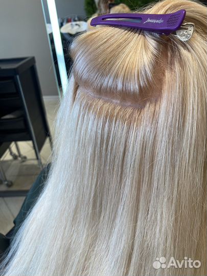 Модель на наращивания волос