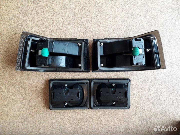 Фары фонари на ваз 2110,2112 тёмные 