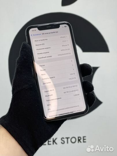 iPhone 11 128gb (Гарантия, Акб 85, Sim)