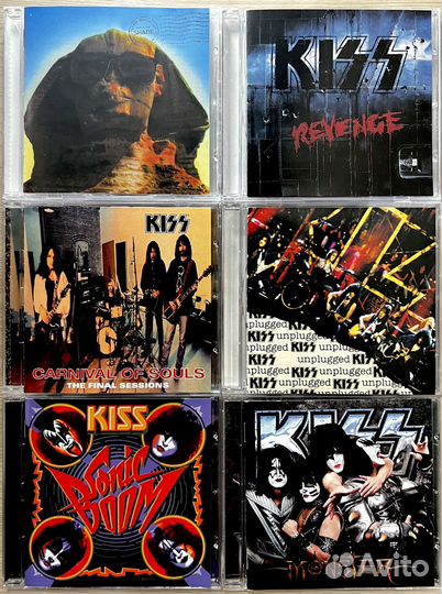 CD диски группа Kiss (различные альбомы)