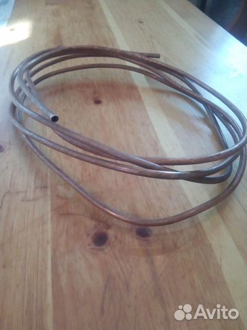 Медная трубка 5х0,5 мм, 3 метра