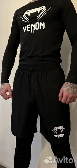 Компрессионный костюм Venom. Xl (180-190см) Черный