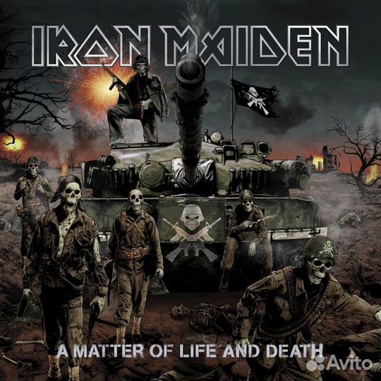 Iron maiden - A matter OF life AND death (2 LP, 18