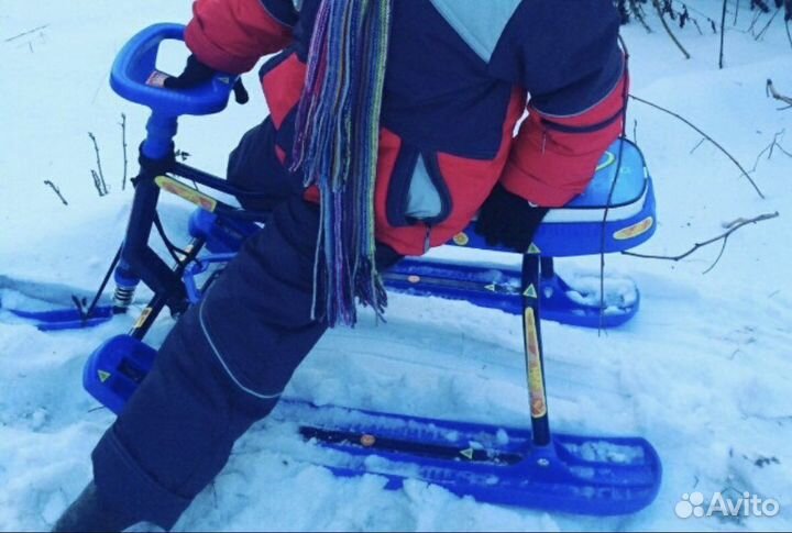 Детский снегокат бу