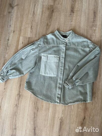 Джинсовая куртка / джинсовка zara женская