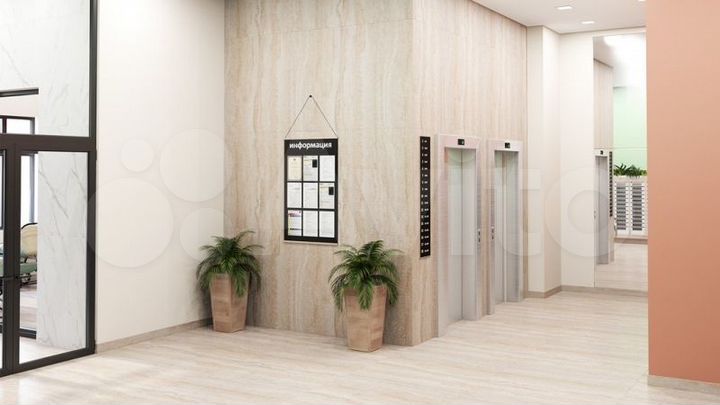 3-к. квартира, 61,1 м², 14/16 эт.