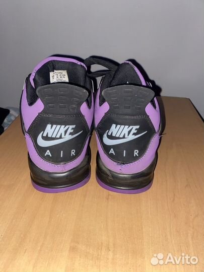 Nike air jordan 4 purple осенние