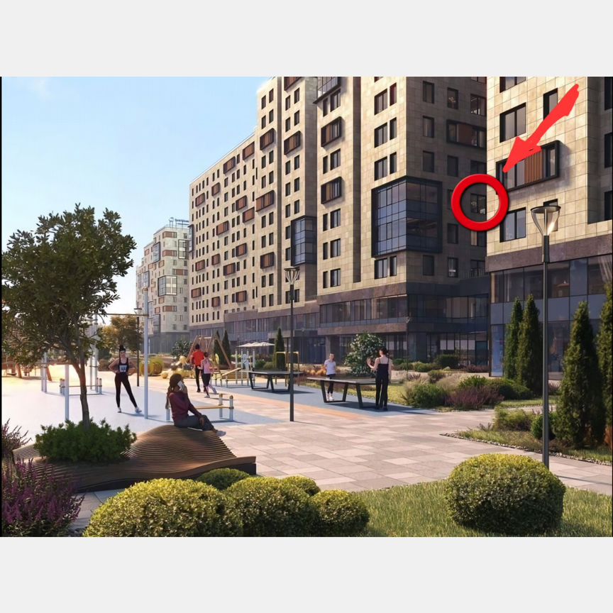 Апартаменты-студия, 21,5 м², 5/13 эт.